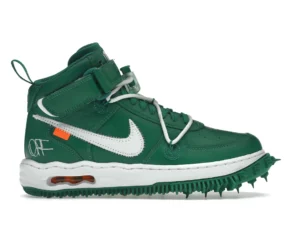 Nike Air Force 1 Mid Off-White Pine Green - photo 1- Jersey4u