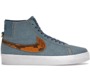 Nike SB Blazer Mid QS Supreme Denim - photo 1- Jersey4u