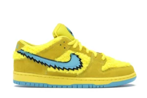 Nike SB Dunk Low Grateful Dead Bears Opti Yellow - photo 1- Jersey4u