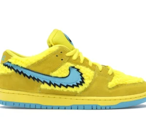 Nike SB Dunk Low Grateful Dead Bears Opti Yellow - photo 1- Jersey4u