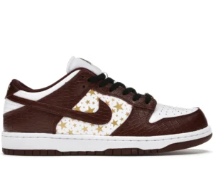 Nike SB Dunk Low Supreme Stars Barkroot Brown (2021) - photo 1- Jersey4u