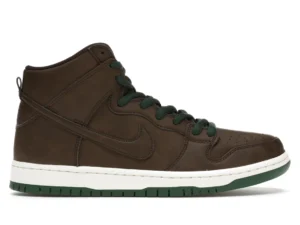 Nike SB Dunk High Baroque Brown Vegan Leather - photo 1- Jersey4u