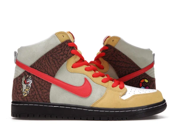 Nike SB Dunk High Color Skates Kebab and Destroy - photo 1- Jersey4u