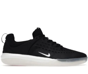 Nike SB Nyjah 3 Black White - photo 1- Jersey4u