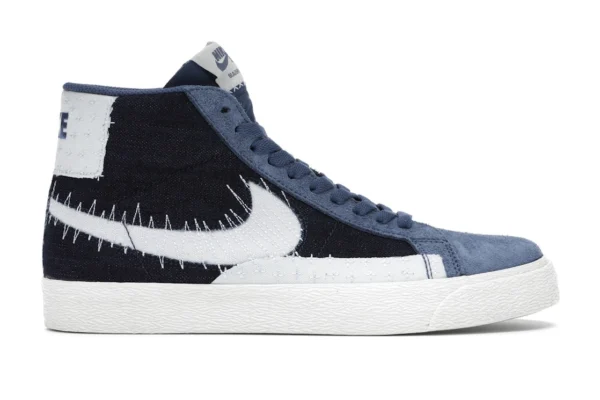 Nike SB Zoom Blazer Mid Sashiko Mystic Navy - photo 1- Jersey4u