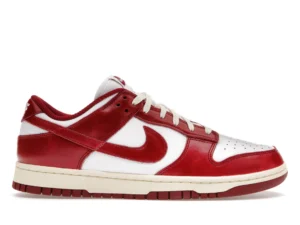 Nike Dunk Low PRM Vintage Team Red (Women's) - photo 1- Jersey4u