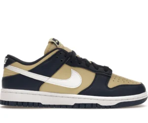 Nike Dunk Low Next Nature Midnight Navy Gold (Women's) - photo 1- Jersey4u