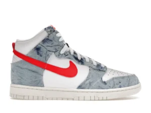 Nike Dunk High Washed Denim Pack (Women's) - photo 1- Jersey4u