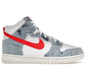 Nike Dunk High Washed Denim Pack (Women's) - photo 1- Jersey4u