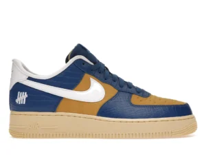 Nike Air Force 1 Low SP Undefeated 5 On It Blue Yellow Croc - photo 1- Jersey4u