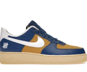 Nike Air Force 1 Low SP Undefeated 5 On It Blue Yellow Croc - photo 1- Jersey4u