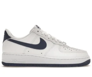 Nike Air Force 1 '07 White Midnight Navy (2024) - photo 1- Jersey4u