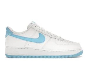 Nike Air Force 1 Low '07 White Aquarius Blue - photo 1- Jersey4u