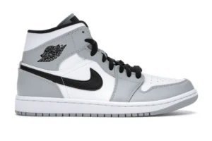 Jordan 1 Mid Light Smoke Grey - photo 1- Jersey4u