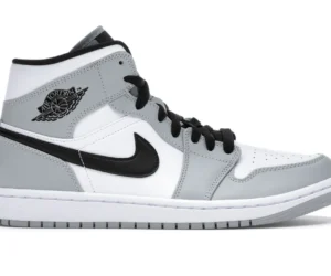 Jordan 1 Mid Light Smoke Grey - photo 1- Jersey4u