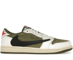 Jordan 1 Retro Low OG SP Travis Scott Medium Olive - photo 1- Jersey4u