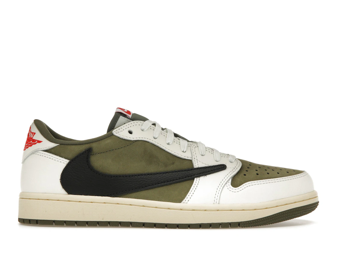 Jordan 1 Retro Low OG SP Travis Scott Medium Olive - photo 1- Jersey4u