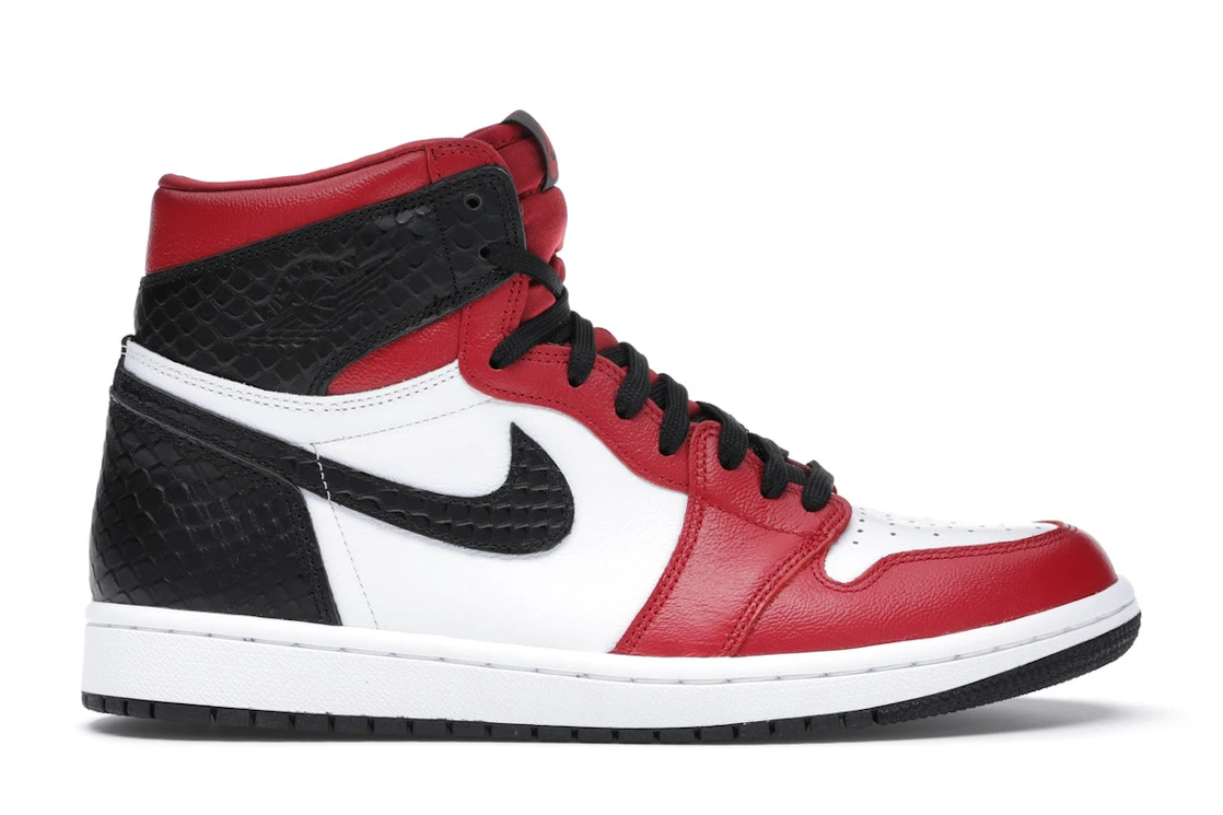 Jordan 1 Retro High Satin Snake Chicago (Women's) - photo 1- Jersey4u