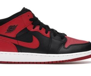 Jordan 1 Mid Banned (2020) (GS) - photo 1- Jersey4u