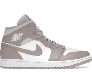 Jordan 1 Mid Linen - photo 1- Jersey4u