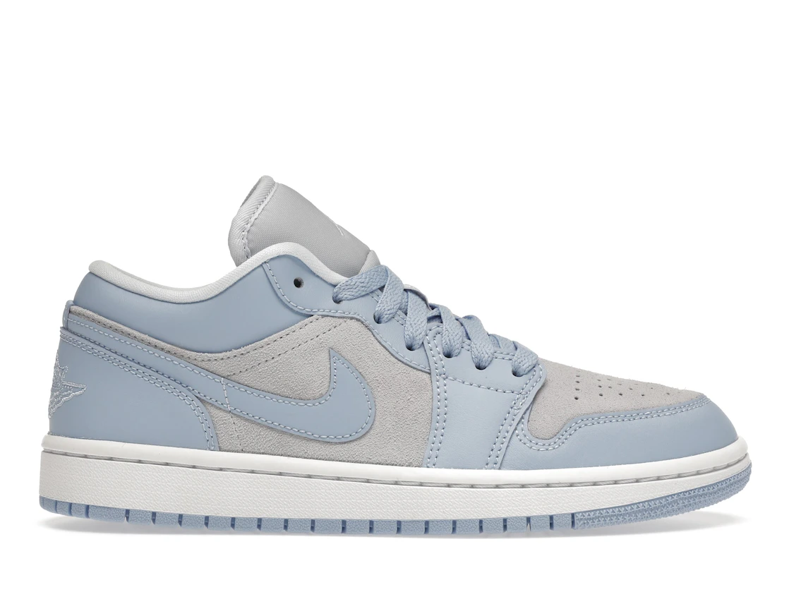 Jordan 1 Low Football Grey Aluminum (Women's) - photo 1- Jersey4u