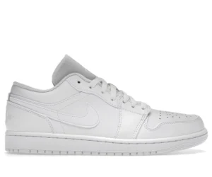 Jordan 1 Low Triple White - photo 1- Jersey4u