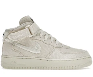 Nike Air Force 1 Mid Stussy Fossil - photo 1- Jersey4u