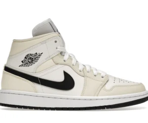 Jordan 1 Mid Coconut Milk (Women's) - photo 1- Jersey4u