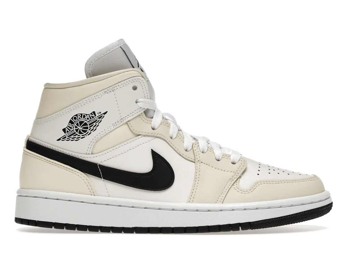 Jordan 1 Mid Coconut Milk (Women's) - photo 1- Jersey4u