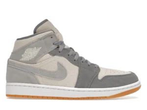 Jordan 1 Mid SE Coconut Milk Particle Grey - photo 1- Jersey4u