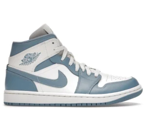 Jordan 1 Mid UNC (2022) (Women's) - photo 1- Jersey4u