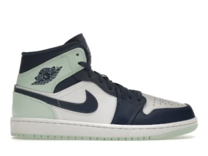 Jordan 1 Mid Mystic Navy Mint Foam - photo 1- Jersey4u