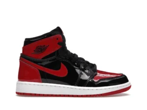 Jordan 1 Retro High OG Patent Bred (GS) - photo 1- Jersey4u