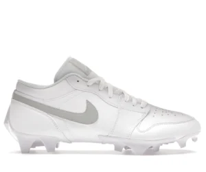 Jordan 1 Low TD Cleat White Grey Fog - photo 1- Jersey4u