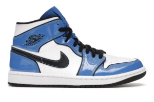 Jordan 1 Mid Signal Blue - photo 1- Jersey4u