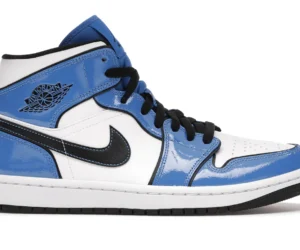 Jordan 1 Mid Signal Blue - photo 1- Jersey4u