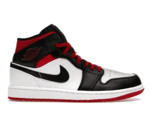 Jordan 1 Mid Gym Red Black Toe - photo 1- Jersey4u