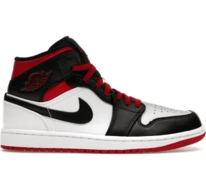 Jordan 1 Mid Gym Red Black Toe - photo 1- Jersey4u