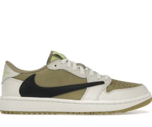 Jordan 1 Retro Low Golf Travis Scott Neutral Olive - photo 1- Jersey4u