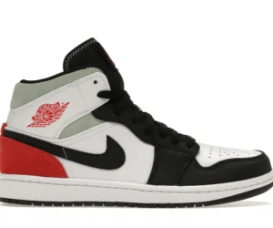 Jordan 1 Mid SE Red Black Toe - photo 1- Jersey4u