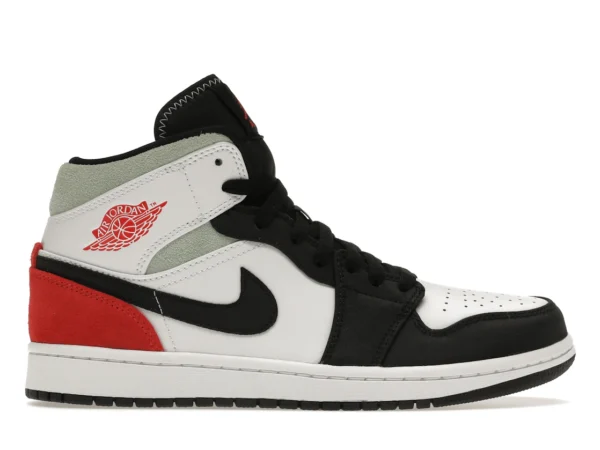 Jordan 1 Mid SE Red Black Toe - photo 1- Jersey4u