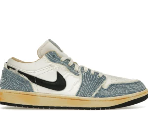 Jordan 1 Low SE WRMK Sashiko Denim - photo 1- Jersey4u