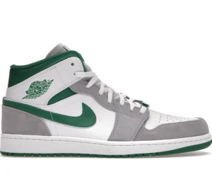 Jordan 1 Mid SE Grey Green - photo 1- Jersey4u