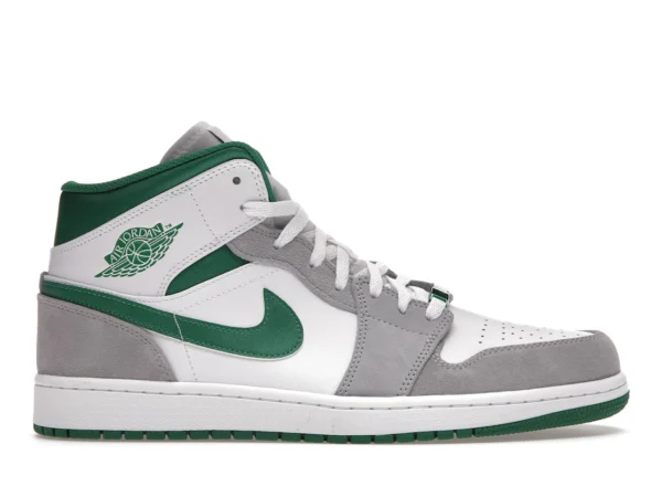 Jordan 1 Mid SE Grey Green - photo 1- Jersey4u