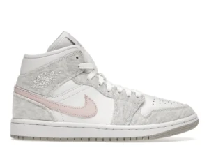 Jordan 1 Mid SE Light Iron Ore (Women's) - photo 1- Jersey4u