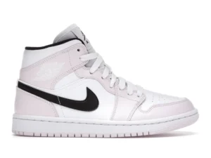 Jordan 1 Mid Barely Rose (Women's) - photo 1- Jersey4u