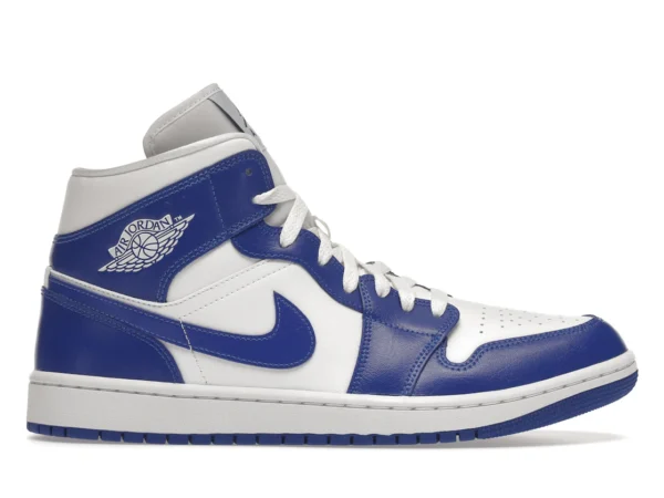 Jordan 1 Mid Kentucky Blue (Women's) - photo 1- Jersey4u