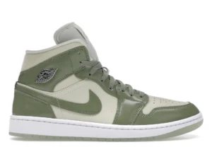 Jordan 1 Mid SE Sea Glass Oil Green (Women's) - photo 1- Jersey4u