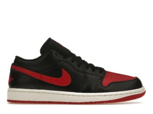 Jordan 1 Low Bred Sail (Women's) - photo 1- Jersey4u