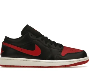 Jordan 1 Low Bred Sail (Women's) - photo 1- Jersey4u